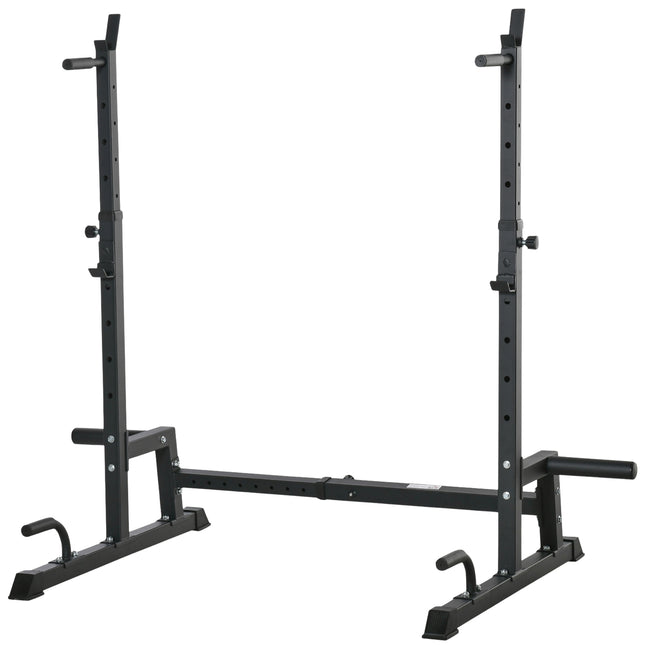 Verstellbarer Kurzhantel- und Langhantelständer, Stahl, 150 kg Tragkraft
