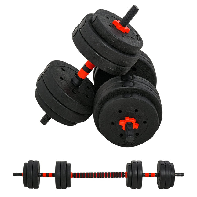 Verstellbares Kurzhantel-Set 25 kg für Krafttraining