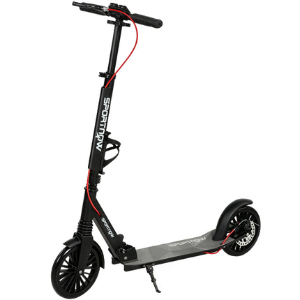 Trottinette pliante adulte, roues en PU de 200 mm, double frein