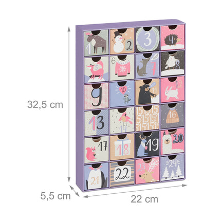 Adventskalender zum Befüllen