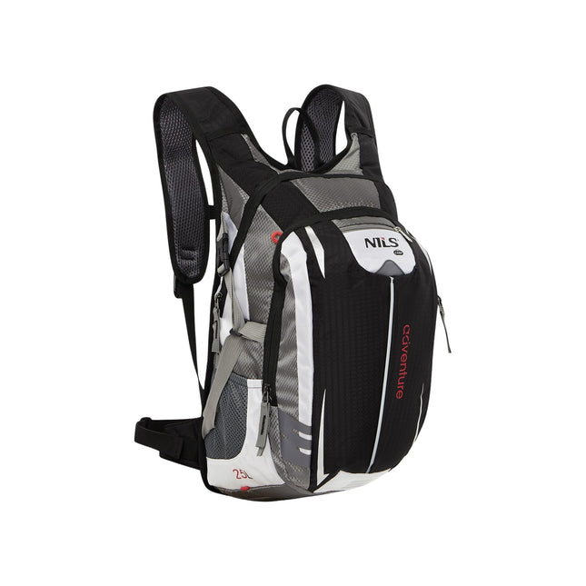 Abenteuerrucksack, 25L, Schwarz