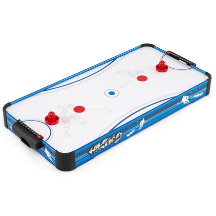 Air-Hockey-Tisch mit 12V Motor, 2 Pucks & Schiebern