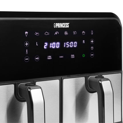 Airfryer Doppel 2X4l 2400W 1802074 Digital