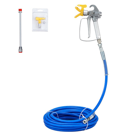 Airless Paint Spray Hose Kit, 50 ft, 3600 PSI, 517 Tip
