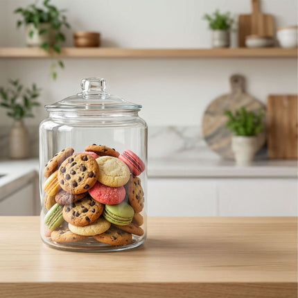 Luftdichtes Vorratsglas mit Silikondichtung
