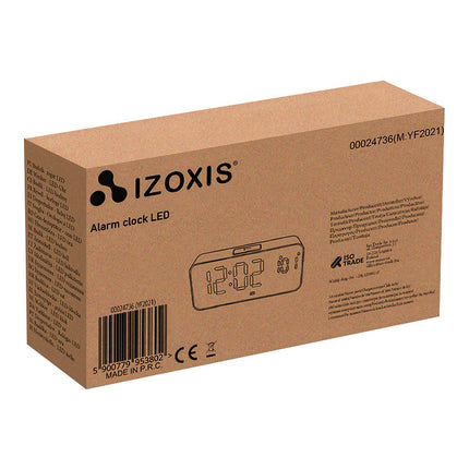 Wecker - LED-Uhr Izoxis 24736