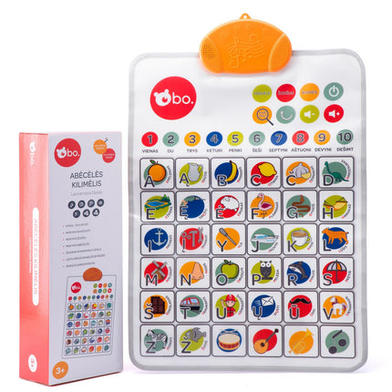Alphabet-Spielmatte Lernspielzeug für Kinder, Litauische Sprache