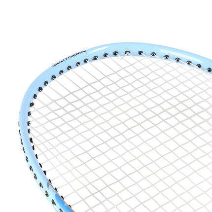 Raquette de badminton en aluminium avec housse