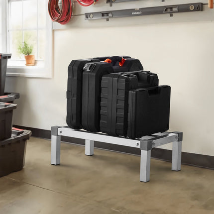 Aluminum Dunnage Rack, 24 x 14 in, 1000 lb Capacity