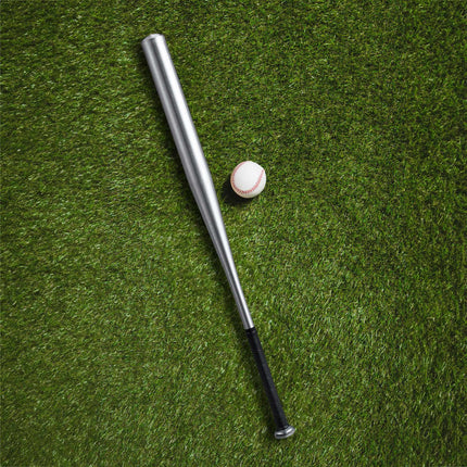 Batte de baseball en aluminium argenté