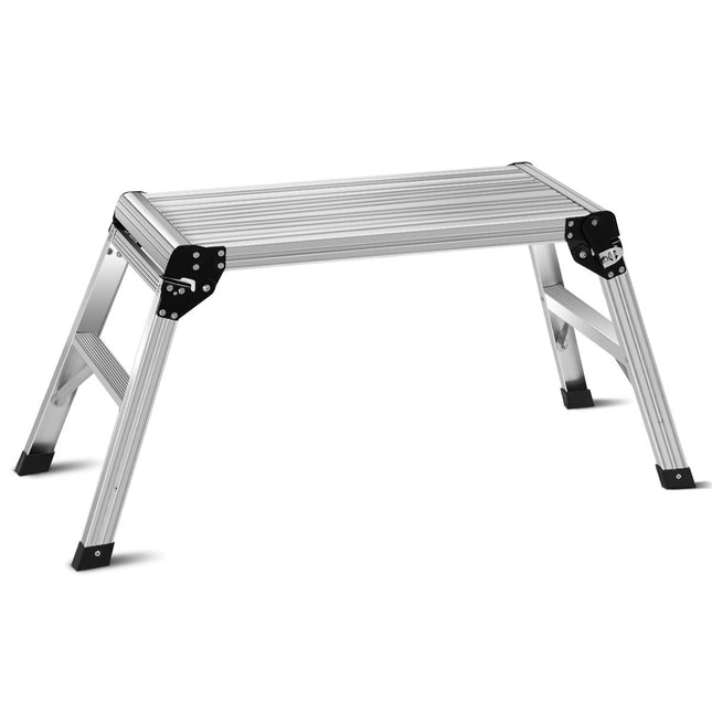 Plate-forme en aluminium, établi pliant, escabeau, plate-forme de travail 150 kg