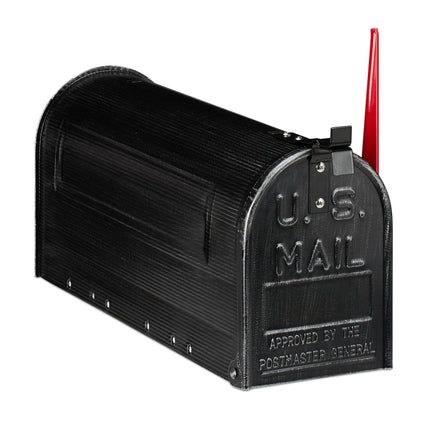 Boîte aux lettres américaine noire