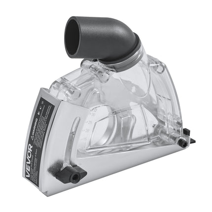 Angle Grinder Dust Shroud 4-5 In With Vacuum Adapter