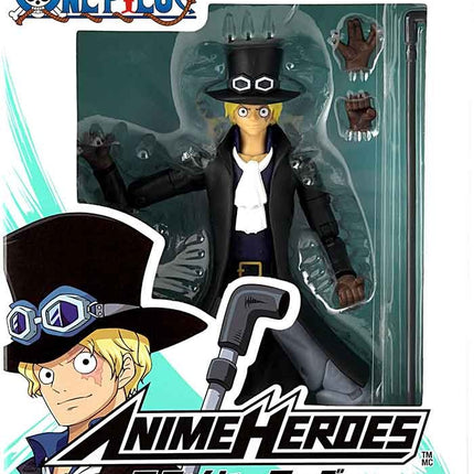 Figurine One Piece Anime Heroes avec accessoires, 16 cm - Sabo