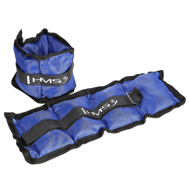 Fuß- und Handgelenkgewichte, Blau, 2 x 0,7 kg