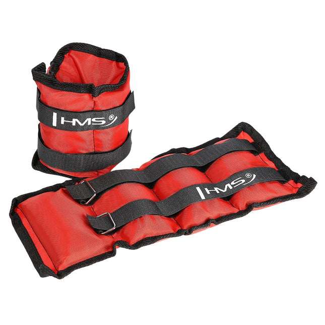 Fuß- & Handgelenksgewichte, Rot, 2 x 1,5 kg