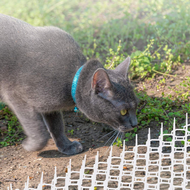 Tapis anti-pics pour chats, lot de 12 - Dissuasion des animaux de jardin