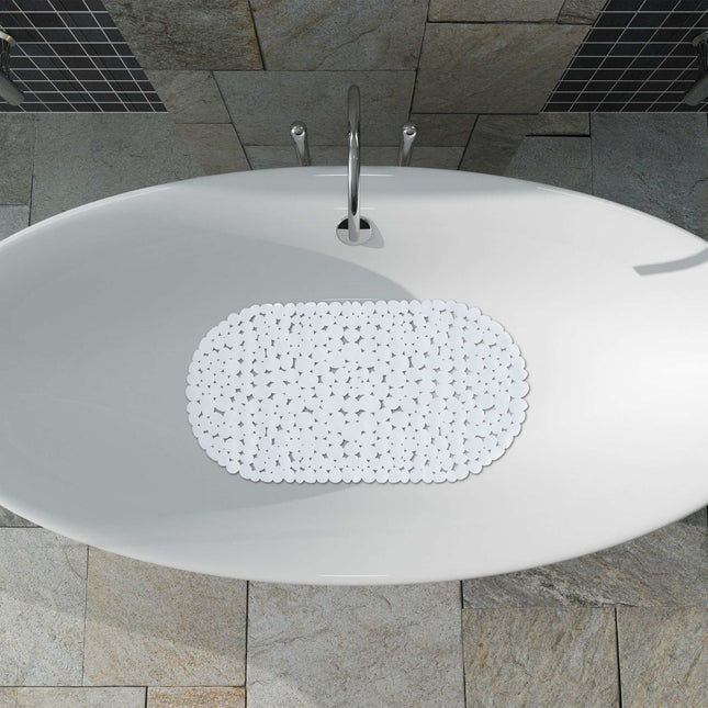 Rutschfeste Badematte Stein-Design