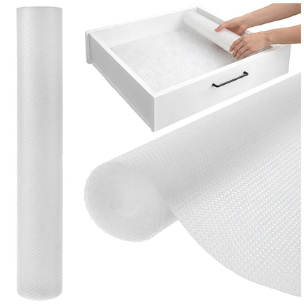 Antirutsch-Schubladenmatte, Weiß, 500x50 cm, Wasserdicht