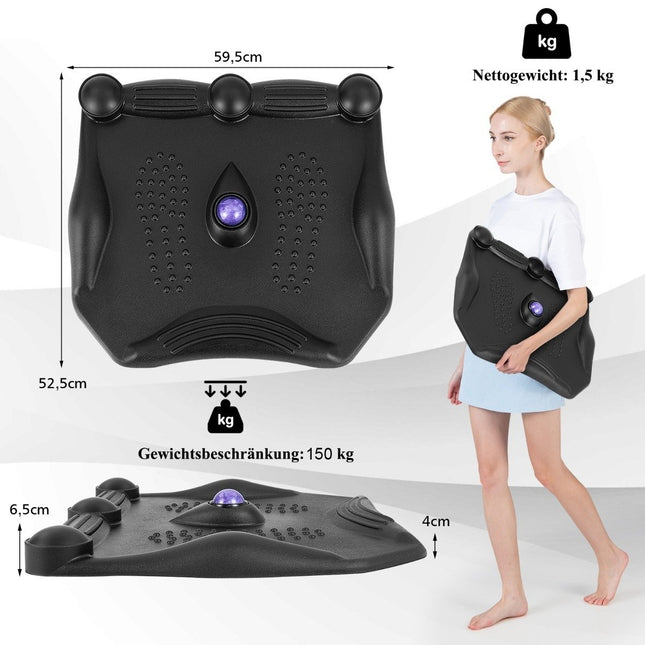 Anti-Ermüdungsmatte mit Massagepunkten &amp; 360° rollender Massageball-Stehmatte