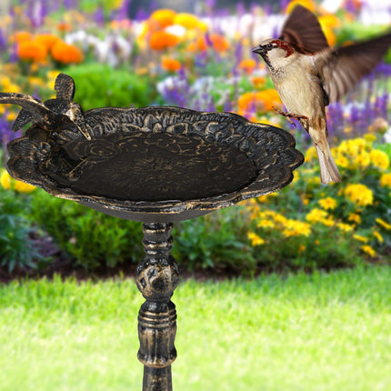 Antikes Vogelbad aus Gusseisen