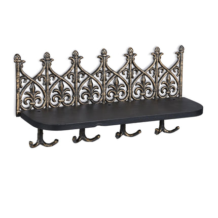 Clavier ancien avec étagère