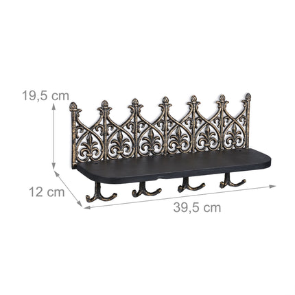Clavier ancien avec étagère