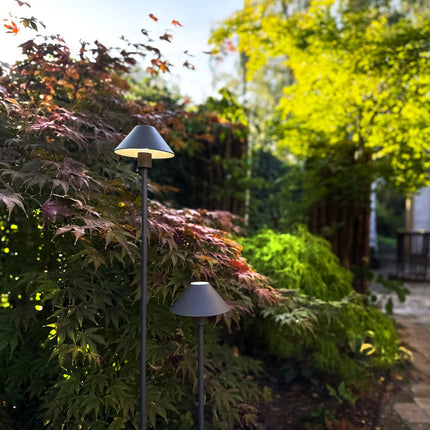 Apollo Flex Gartenleuchte 77/112 cm Grau