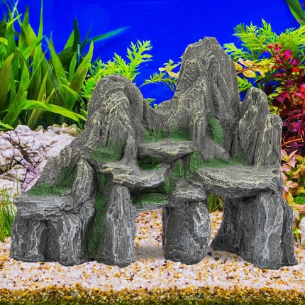 Décoration d'aquarium, grotte