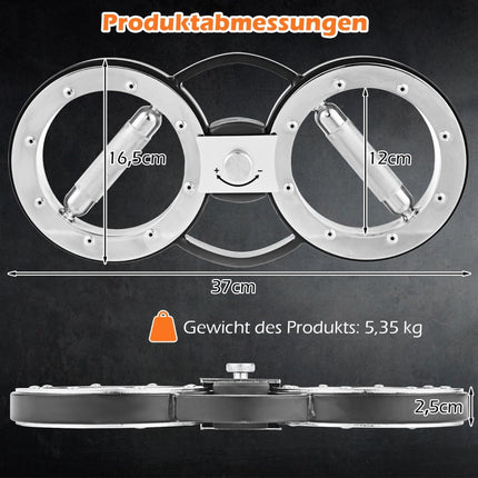 Armtrainingsgerät, verstellbarer Widerstand, 360°-Rotation
