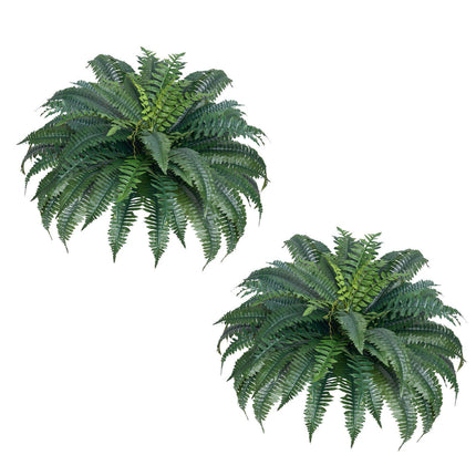 Artificial Boston Ferns 2-Pack, 43–47 In, 50 Branches