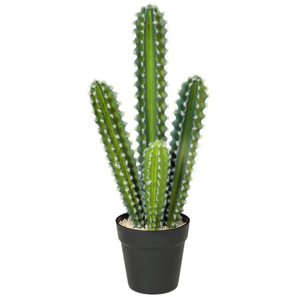 Cactus artificiel en pot - 53 cm, sans entretien
