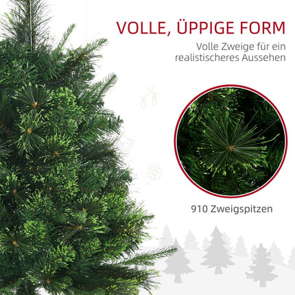 Grüner künstlicher Weihnachtsbaum, 180 cm, mit Ständer