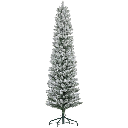 1,80 m großer künstlicher Weihnachtsbaum, 150 LEDs, schwer entflammbar