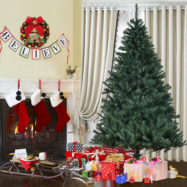 Künstlicher Weihnachtsbaum 180 cm, Farbwechsel-LEDs, Metallständer