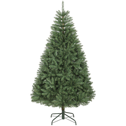 Sapin de Noël artificiel, 180 cm, branches articulées, support en métal