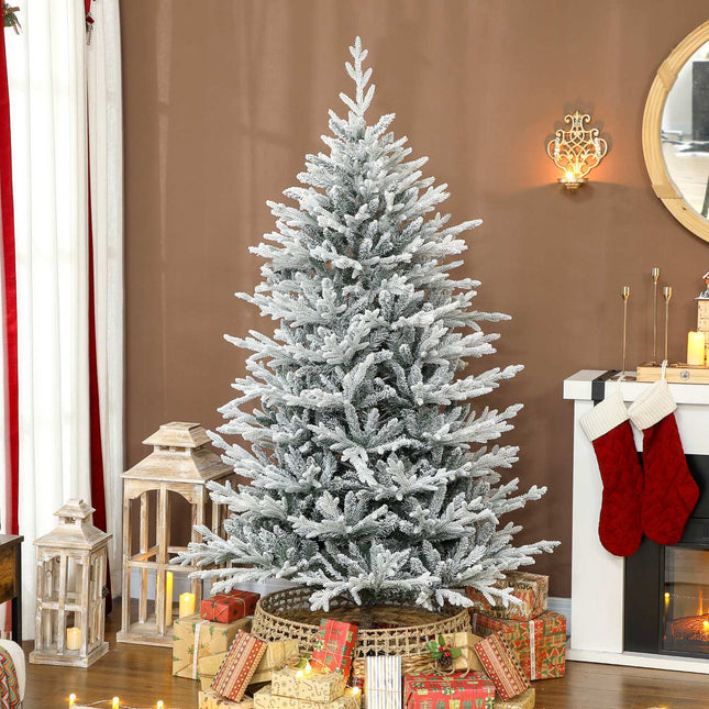 Künstlicher Weihnachtsbaum 180 cm mit Schnee, 1976 Spitzen