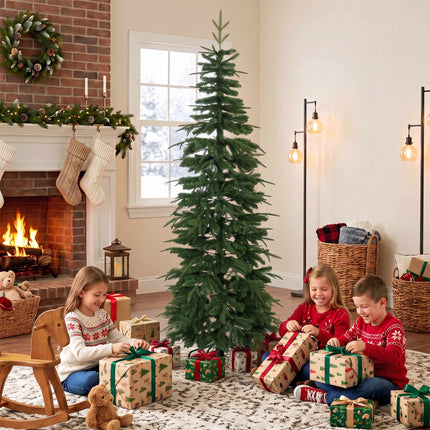 Sapin de Noël artificiel, sapin de 210 cm avec branches articulées