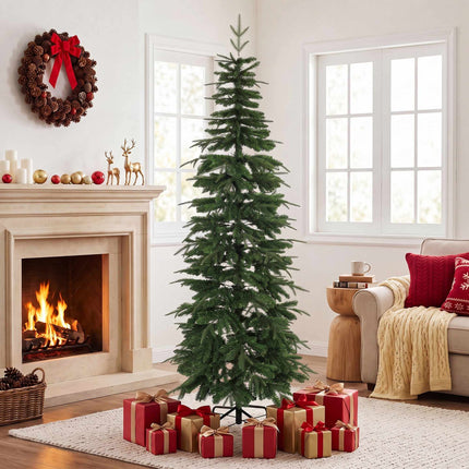 Sapin de Noël artificiel, sapin de 210 cm avec branches articulées