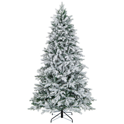 Künstlicher Weihnachtsbaum 210 cm, vorbeleuchtet mit 300 warmweißen LEDs