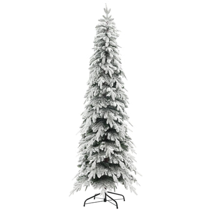 Sapin de Noël artificiel de 210 cm avec neige et 800 branches