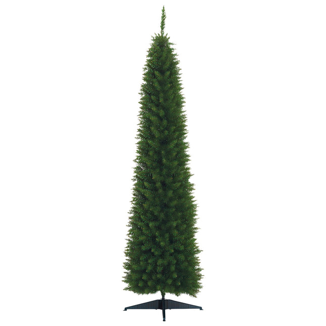 Sapin de Noël artificiel, 2,1 m, branches en plastique réalistes