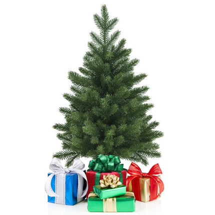 Sapin de Noël artificiel 60 cm, en pot, 50 branches, PE
