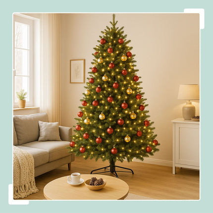 Sapin de Noël artificiel - Aspect fourni, réutilisable, écologique