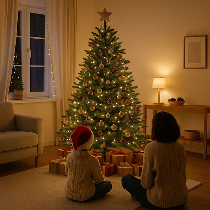Sapin de Noël artificiel - Aspect fourni, réutilisable, écologique
