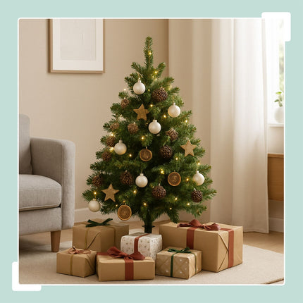 Künstlicher Weihnachtsbaum, PVC-Nadeln, wiederverwendbar