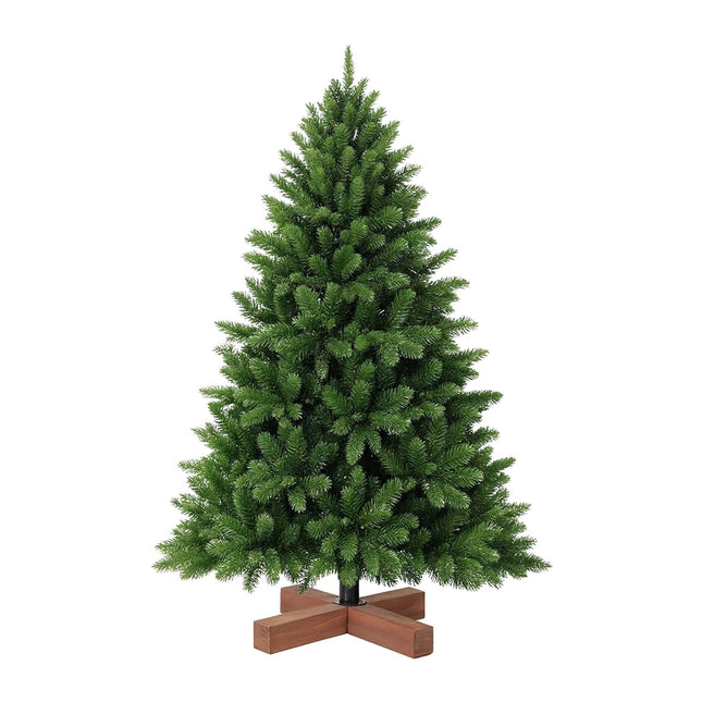 Sapin de Noël artificiel, aiguilles en PVC, réutilisable