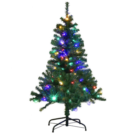 Sapin de Noël artificiel avec lumières LED, 150 cm