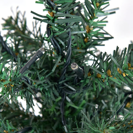 Sapin de Noël artificiel avec lumières LED, 150 cm
