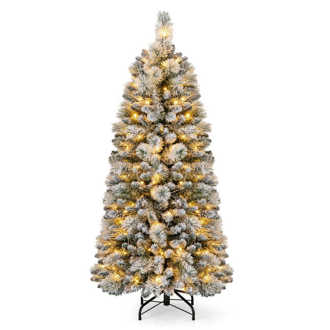 Arbre de Noël artificiel avec lumières, arbre festif, arbre artificiel pour la maison, vert, 150 cm